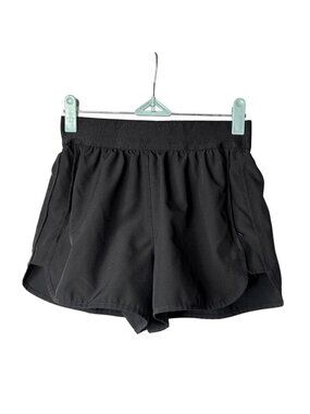 YYV Womens Running Shorts Size S Elastic Waist Black